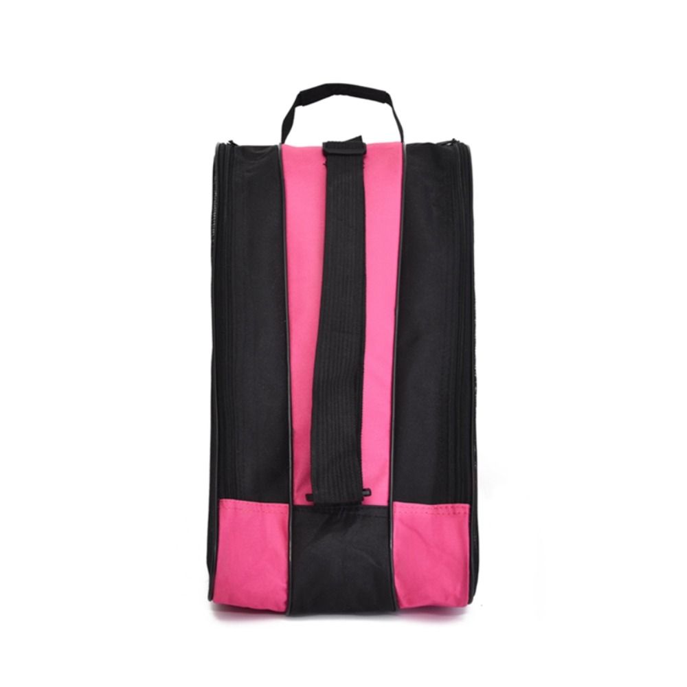 Oxford Cloth Roller Skates Bag Large Capacity Ice Skating Pouch Skating Shoes Bag  Outdoor Sports