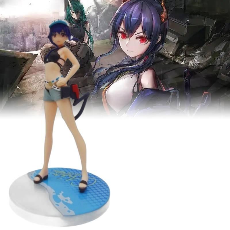 Swimwear Chen Arknights Figurine Game Cartoon Model Ornament Statuary Gift Toy