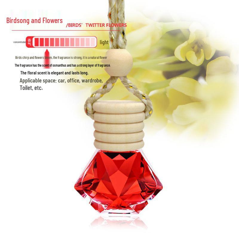 

Round Hanging Wooden Bead Car Air Freshener: Long-Lasting High-End Fragrance and Odor Eliminator for Car Interiors