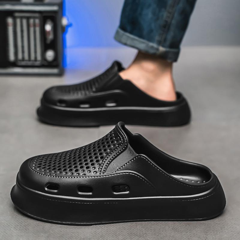 Summer Men Trend Slippers Platform Sandals Men and Women Outdoor Home Wear Comfort  Non-slip Shoes Eva Leisure Men's Slippers