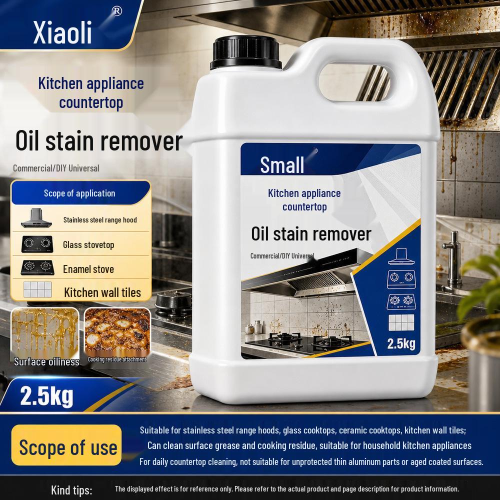 Gel Kitchen Stove and Range Hood Oil Stain Remover