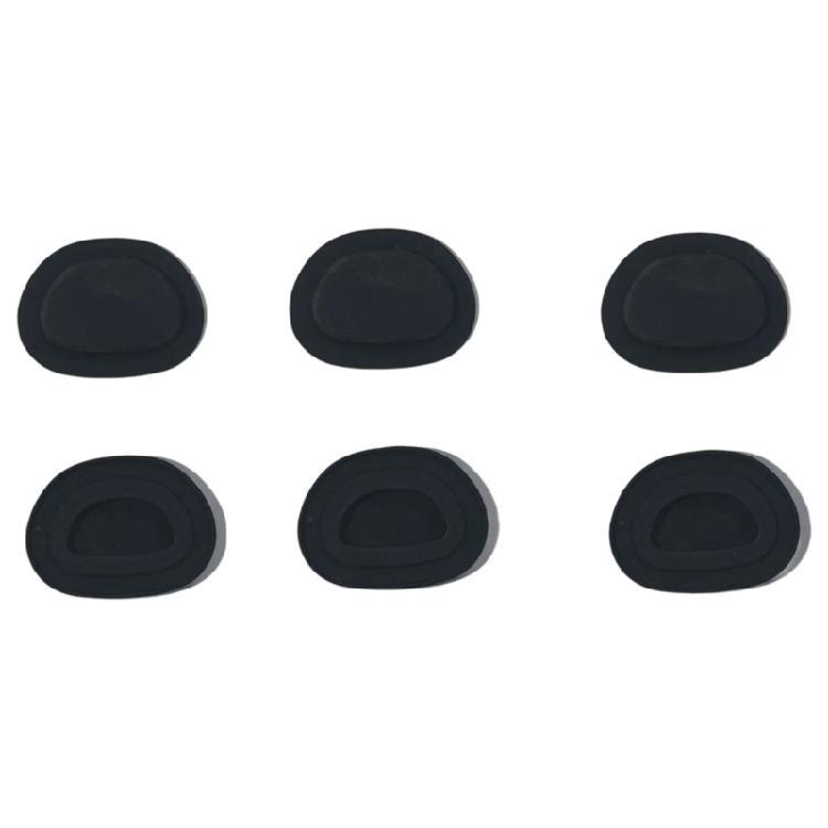 

Set of 6 Silicone Blender Spout Replacement Plugs Leakproof Design Sealing Caps Silicone Texture for Juices Mixers