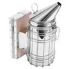 6Pcs/Set Stainless Steel Beehive Smoker Kit Bee Smoker Beekeeping Equipment for Outdoor