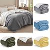 Blanket Bed Throw Sherpa Flannel Blankets Fleece Fluffy Lightweight Microfiber