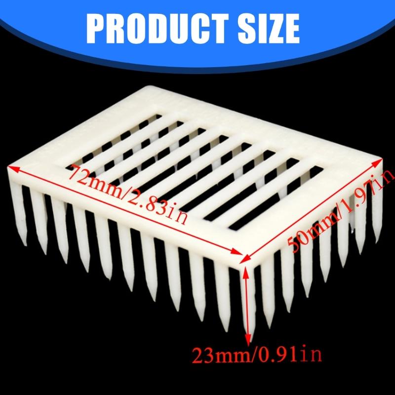 10Pcs Beekeeping Queen Cage Plastic Honeys Cage Container Suitable For Efficient Hives Management And Worker Bees Access