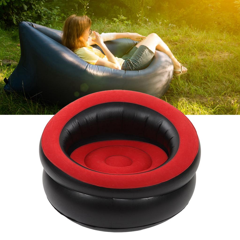 Inflatable Couch Flocking   Sofa Simple Inflatable Ch  for Living Room Bedroom Reading Room   Balcony Travel