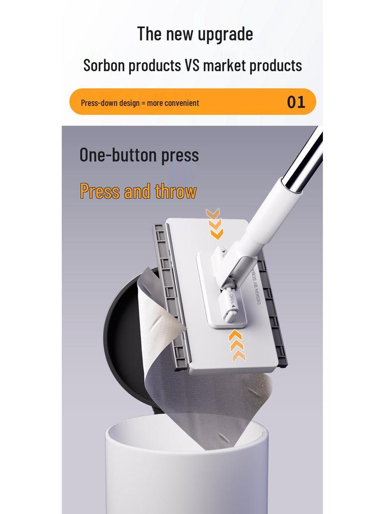 Mini multifunkční ručník na obličej a elektrostatický opakovaně použitelný mop