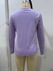 European Slim V-neck Chain Long Sleeve Women's Top - 2025 Collection