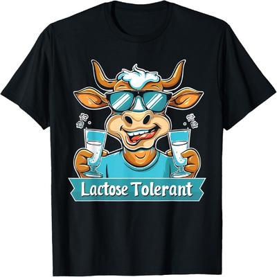 Funny Lactose Tolerant Joke Lactose Intolerant T-Shirt