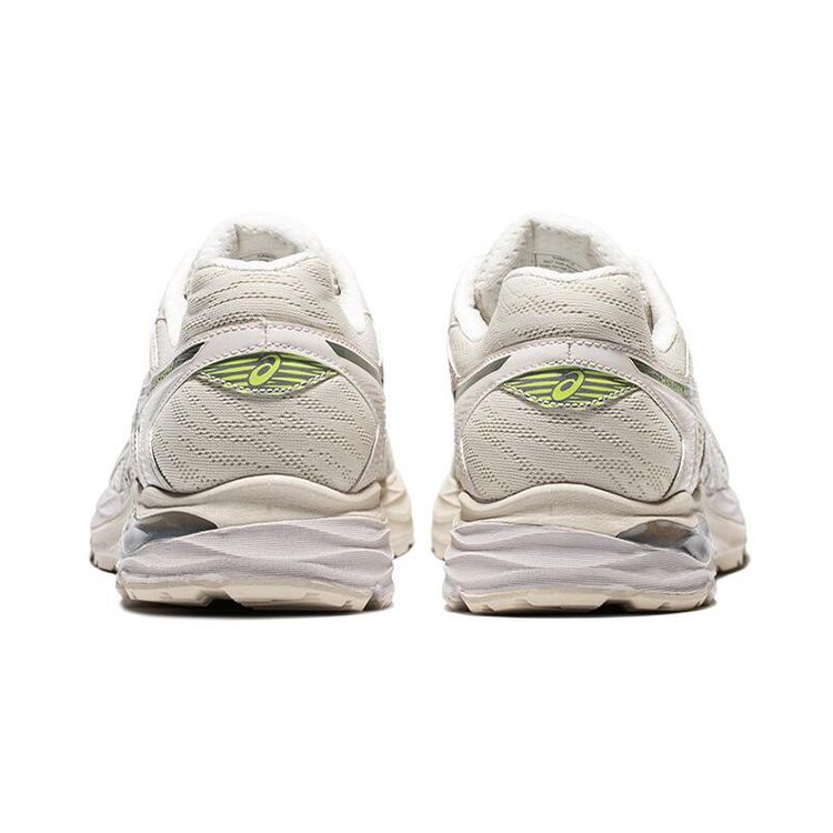 Asics Gel-Flux 4 Comfortable Versatile Sports Fabric Synthetic Leather Low-Top Marathon Running Shoes Men Sneaker White Navy 1011A614-202