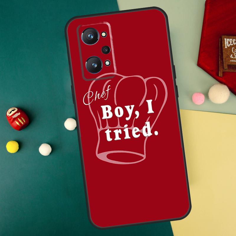 Baking Cook Chef For Realme C75 C61 C67 C63 C71 C55 C51 C65 C53 GT6 GT7 15 Pro 10 11 12 13 14 Pro Plus Case