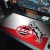 1.FC KoIn Color Mouse Pad Large Gaming Table Cushion Non-slip Laptop Tablet Big Mousepad XXL Mat Mini PC Playmat With Lock edge