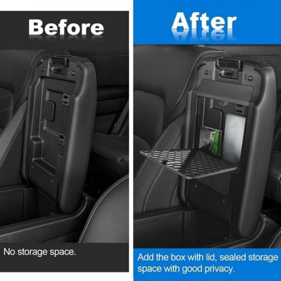 Car Center Console Armrest Hidden Organizer Box Fit Nissan Pathfinder -2025