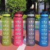 1000ml Large Capacity Tritan Sports Water Bottle with Handle for Fruit Tea