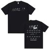 Anuel AA Rhlm 2 Real Hasta La Muerte Album Print T-Shirt für Herren und Damen Harajuku 90er Sommer Print 100% Reine Baumwolle T-Shirt