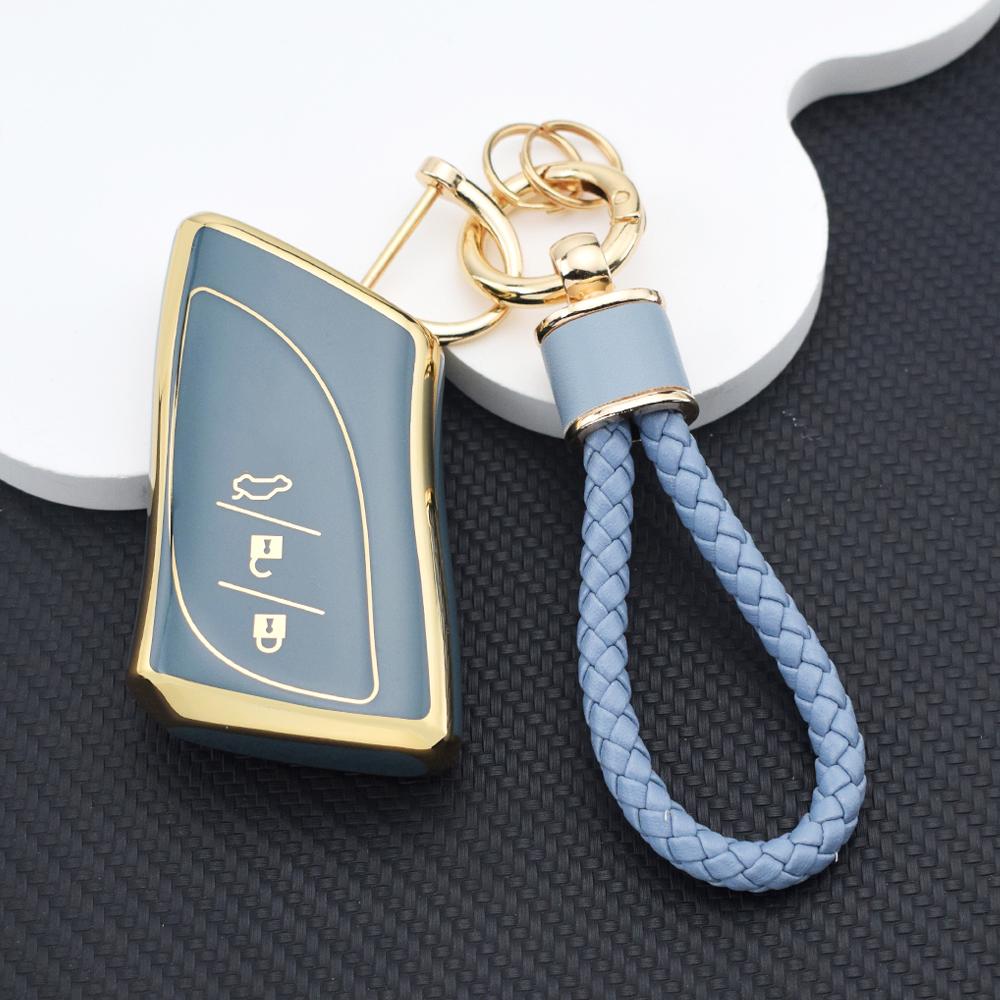 Anti-scratch Fob Key Case Cover for Lexus ES 200 260h 300h 350h RX 350h 450h NX 300h LX GX UX200 IS RC LS 450h Car Accessories