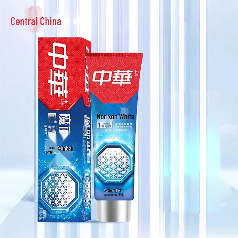 Zhonghua Magic White Cool Mint Toothpaste, 3x140g