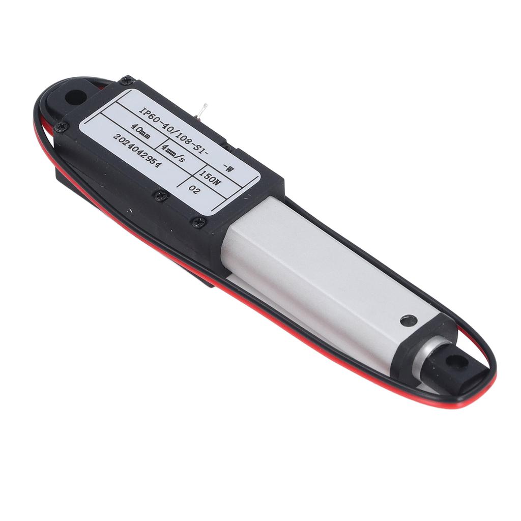 Mini Motion Actuator 40mm Stroke 150N Thrust 4mm S Speed Aluminum Electric Mini Linear Actuator 12V