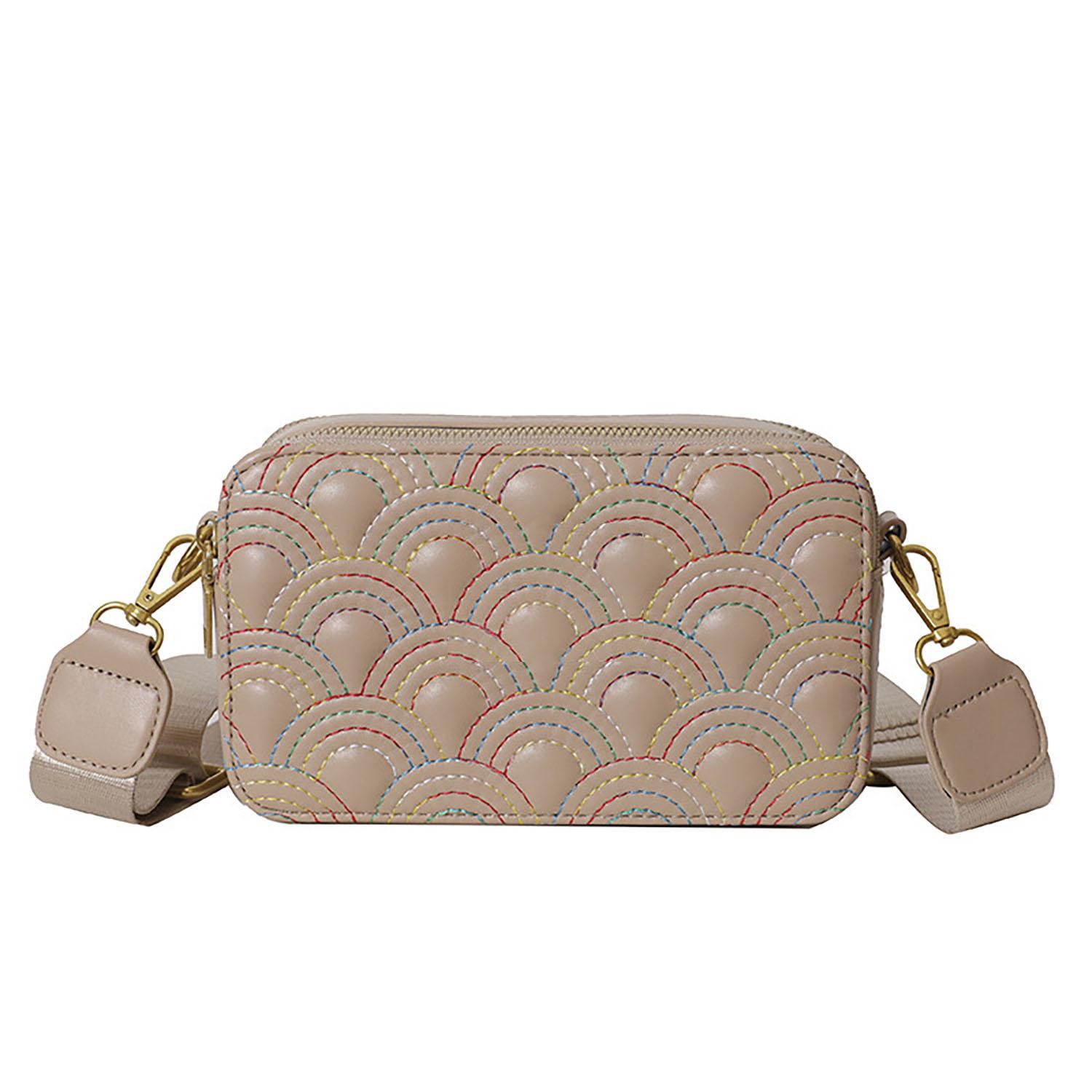 

Women K-G Shoulder Bag Fashion Ladies Zip Letter Small Square Bag Luxury Camera Designer Bags хакі