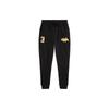Polo FW22 Holiday Collection Fleece Jogger Pants Men Bottoms Black MNPOPNT1BQ20285-001