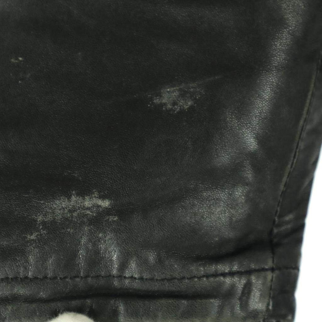 Long Sleeve Leather Coat LL Black Sheep Leather Men's Used