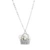 S925 Sterling Silver Woven Pearl Basket Necklace - Women's French Retro Luxury Clavicle Chain