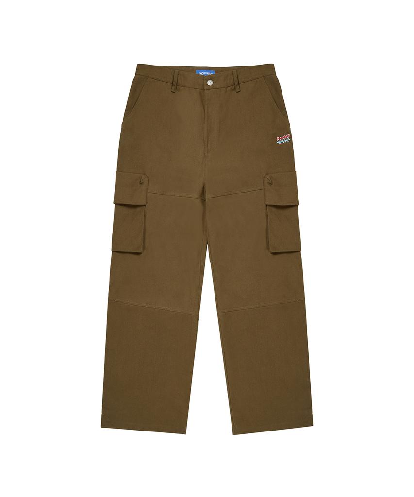 KNOW WAVE Know Wave Basic Cargo Pants Knb25006Brw (Brown)