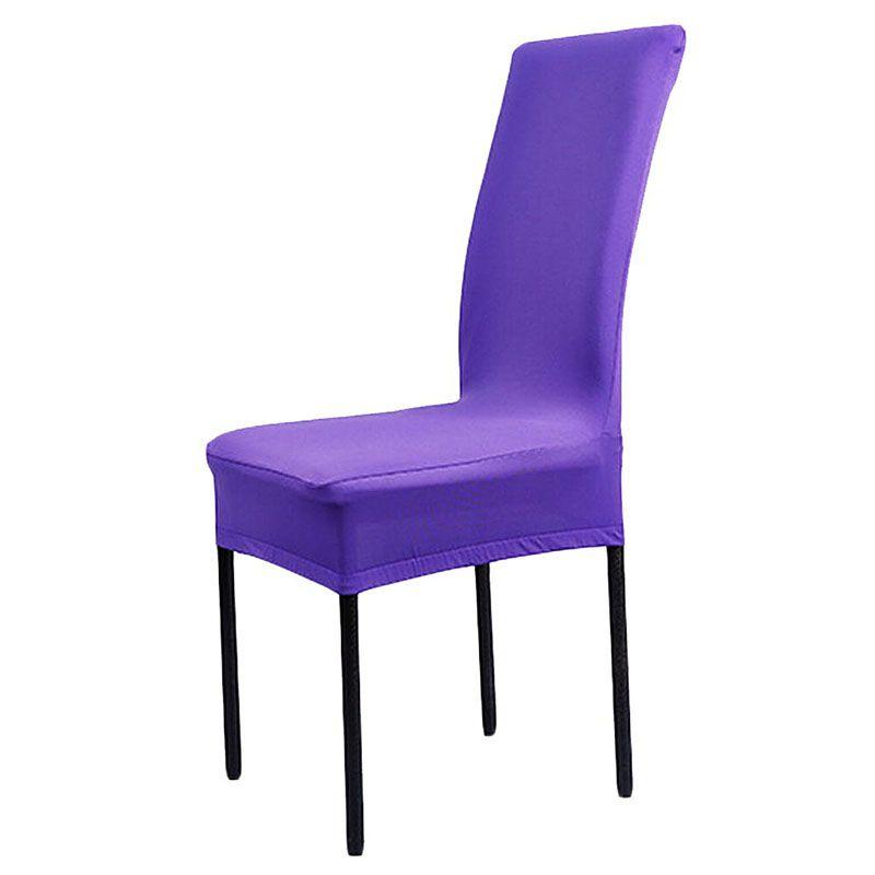 Premium Stretch Spandex Dining Room Chair Cover For Elegant Furniture Decor