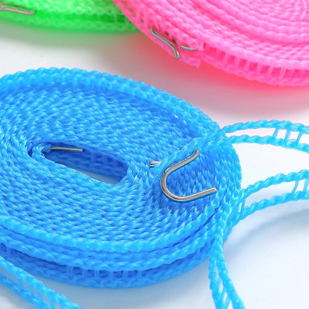 Antiskid Travel Clothesline 3m/5m/8m/10m Camping Clothes Line Clothes Drying Rack Rope  Hotel