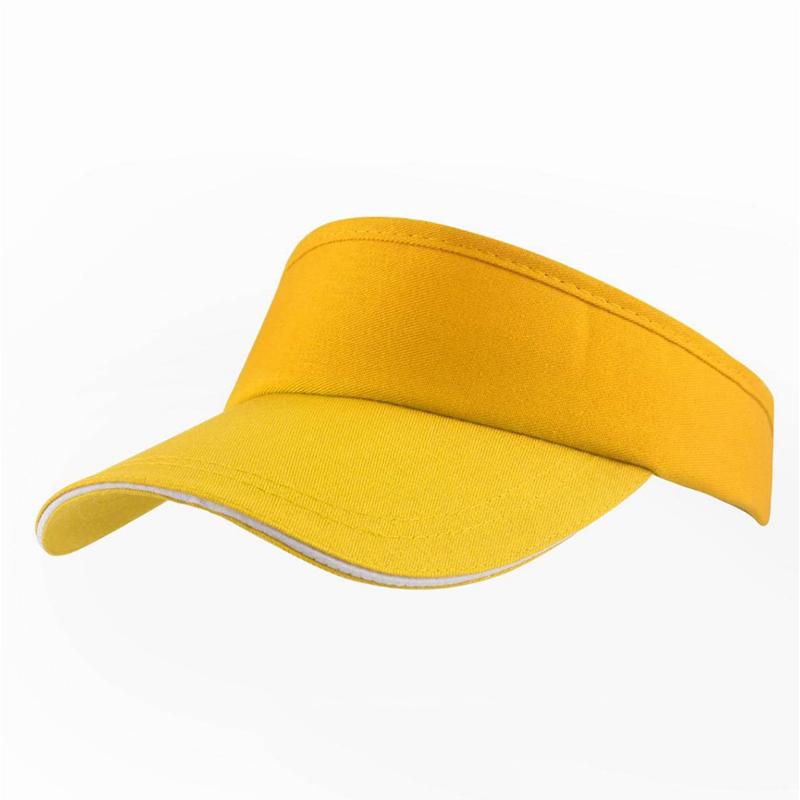 Sport Sun Hat Outdoor Breathable Sun Protection Tennis Empty Top Running Hat Anti UV Golf Adjustable Sunscreen Beach Visor