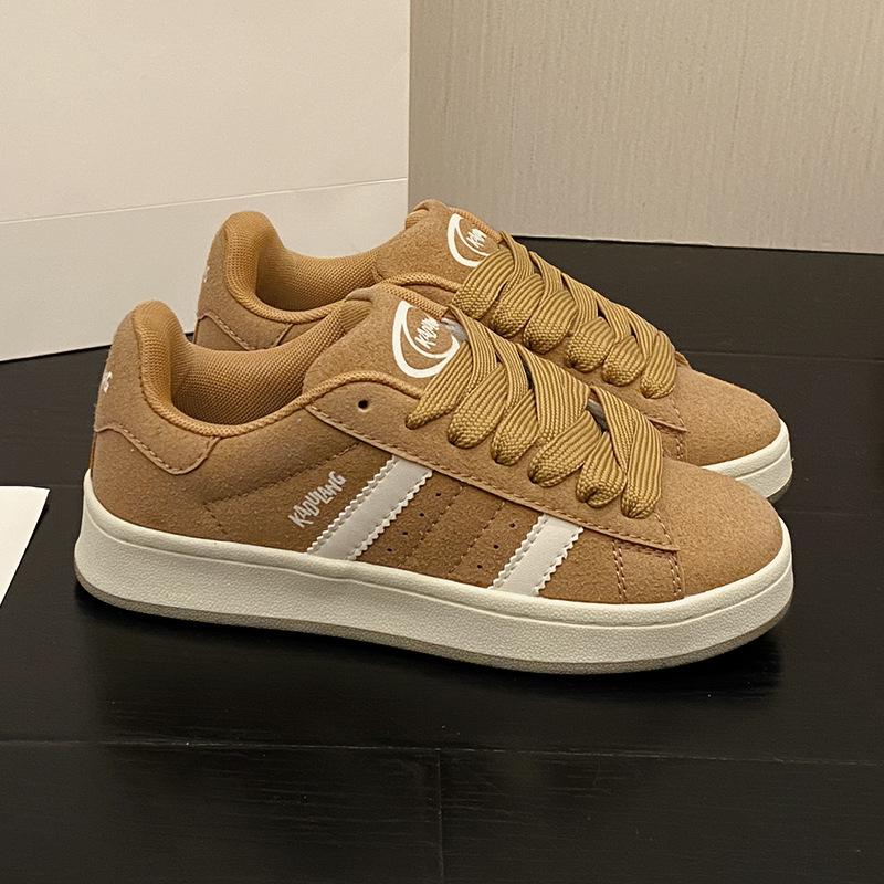 Langzu American board shoes men's niche shoes high sense, new trend couple two bars casual sports shoes women