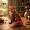 DIY Beading Kit Animal Bead Craft Kit, Cute Designs with Stars And Moon, Beaded Moon Star for Beginners, Adults Home Decor Handmade