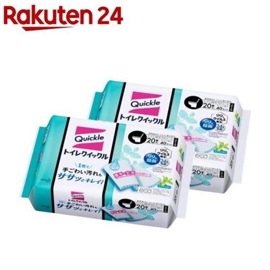 Toilet Quickle Cleaning Sheets Jumbo Pack Refill (20 2 pack)
