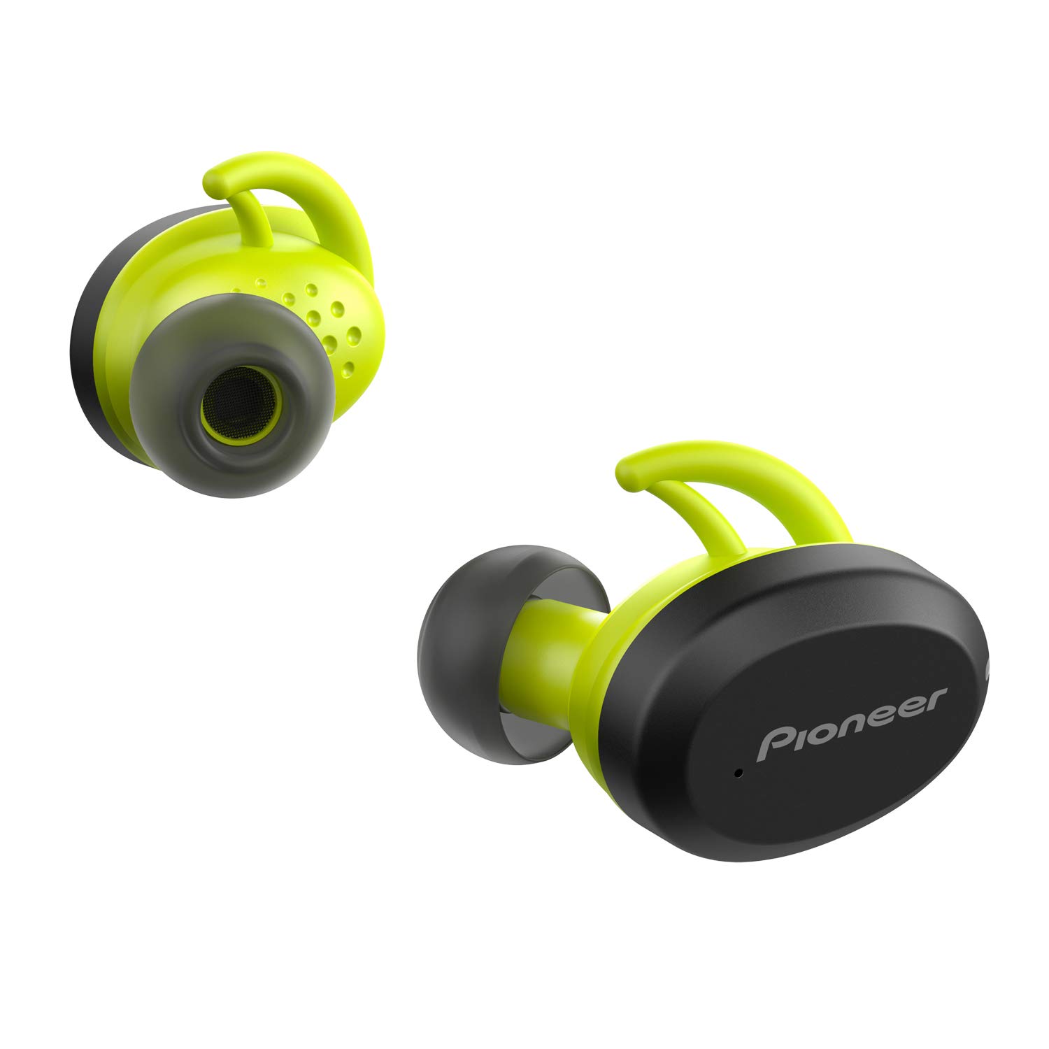 

Pioneer True Wireless Bluetooth Separate Left and Right with Yellow SE-E9TW(Y) Earbuds, Compatible, Headphones, Microphone,
