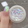 Nail Art Flash Opal Powder, Aurora Dream Polarizing Powder Dream High Flash Nail Sequin Ornament
