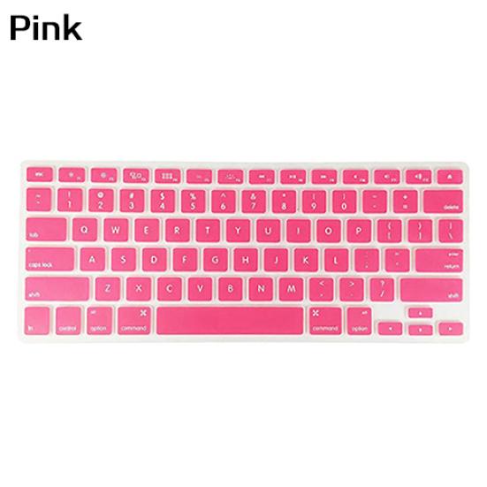 Colorful Soft Silicone Keyboard Cover for Apple Macbook Air Pro US Version Laptop