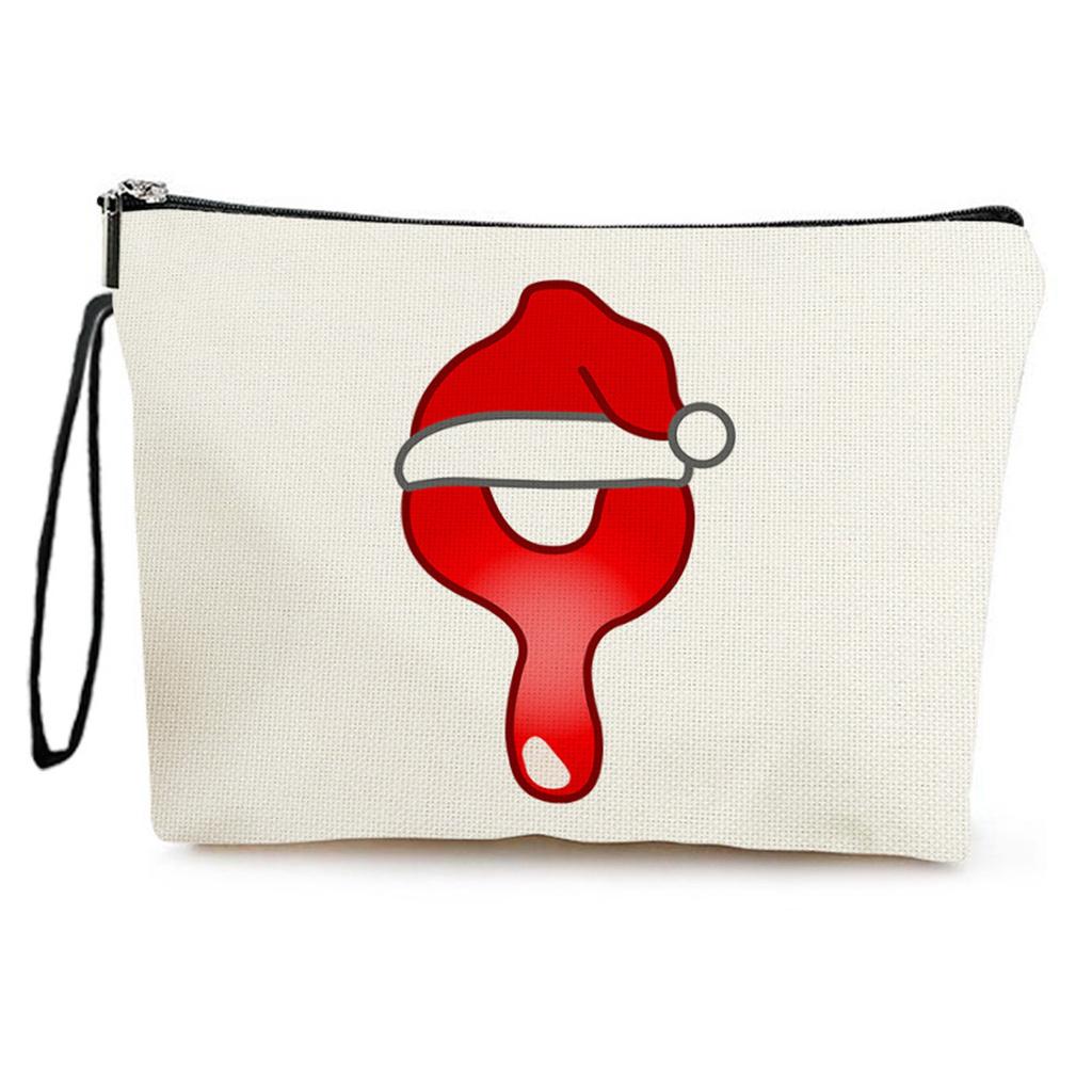 Christmas Candy Cosmetic Bag Women's Portable Storage Bag