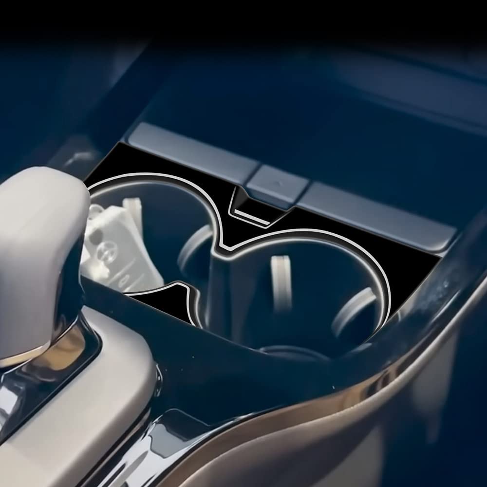 Toyota New 5th Generation Prius 60 Series Drink Holder Interior Protective Piano for PRIUS 60 Series Panel, Panel, Part, Scratch-Resistant, Black,