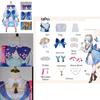 Genshin Impact Kamisato Ayaka Cosplay Costume Wig Flower Dress Hat Halloween