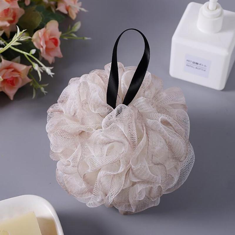 1Pc Foaming Sponge Bubble Wisp For Body Soft Shower Flower Mesh Ball Skin Cleaner Cleaning Tools Bath Ball Bathroom Accessories