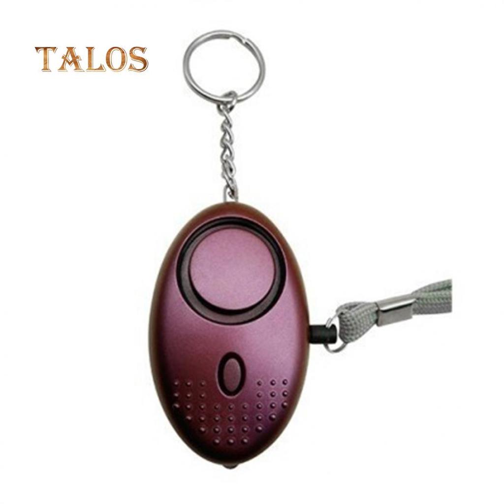 Portable Safety Alarm Loud Sound 130dB LED Light Anti-Theft for Women Girl