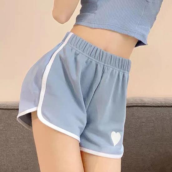 Women Shorts Loose A-line Comfortable Quick Dry Elastic Waist Dress Up Thin Summer Sporty Workout Shorts Women Clothing