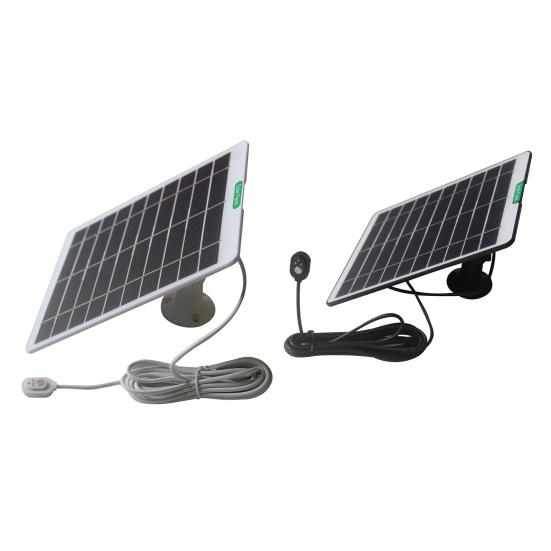 Solar Panels IP65 Waterproof U-Shaped Design 5V/5W Output Solar Charger for Arlo Pro 5S/Ultra/Pro 3/Ultra2/Pro 4 5V/5W Output