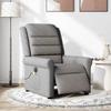 VidaXL Electric Reclining Massage Armchair Taupe Fabric 3303311