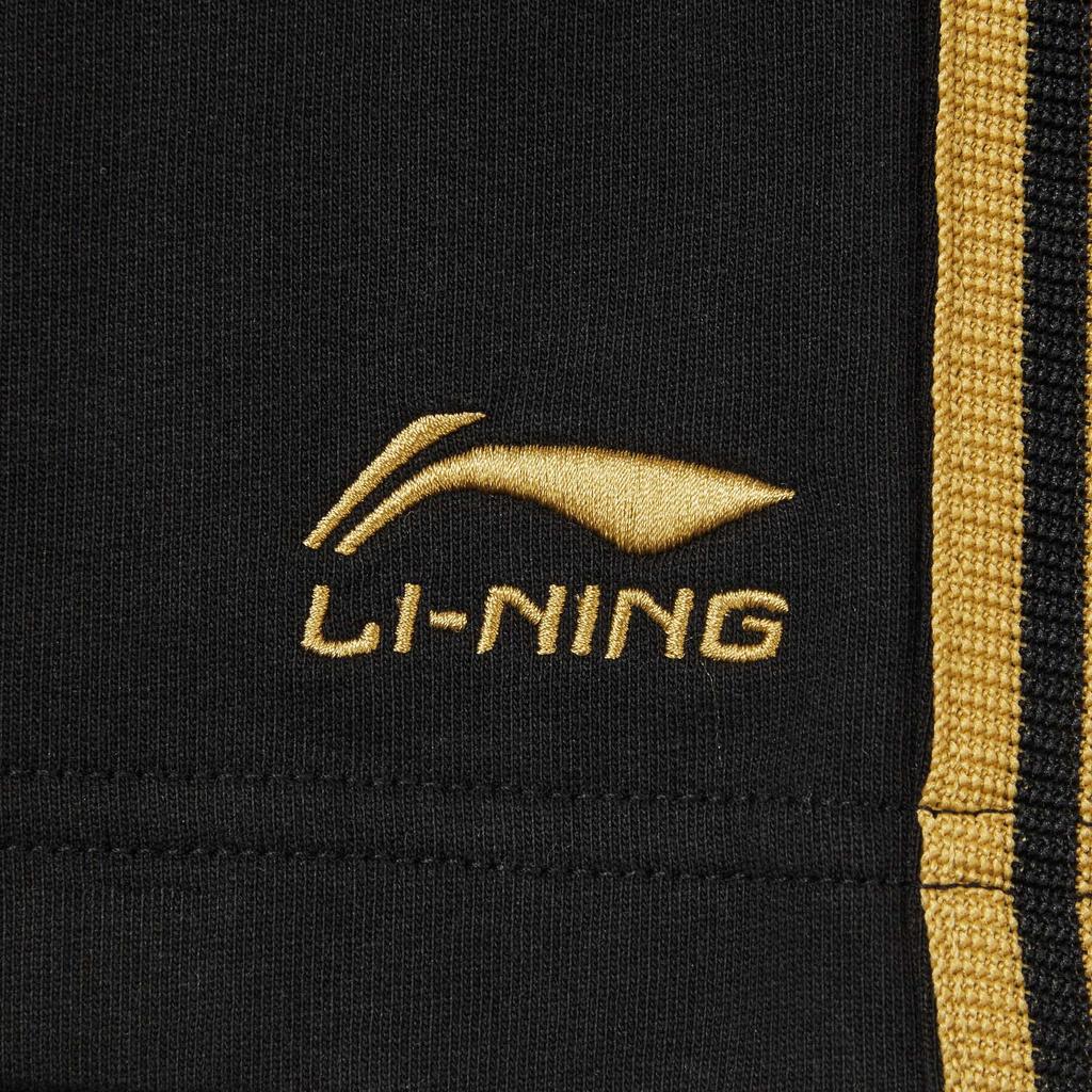 Li Ning Sports Lifestyle Series Logo Stitching Casual Shorts Men shorts AKSW227-1