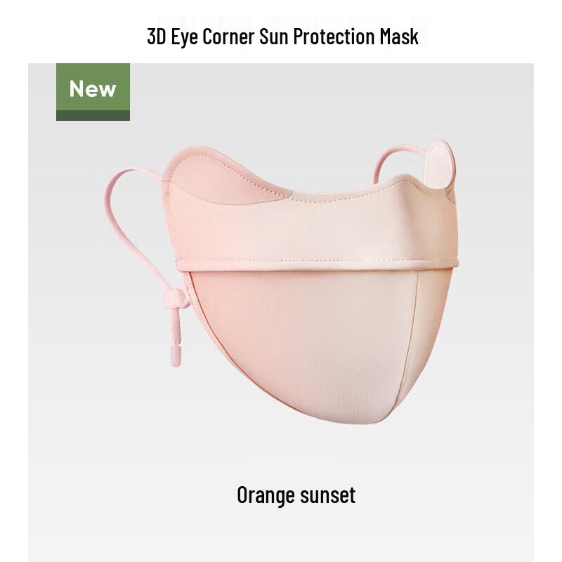 Sanjihuwai TP1113 3D Ice Silk Sun Protection Mask with Fishbone Support
