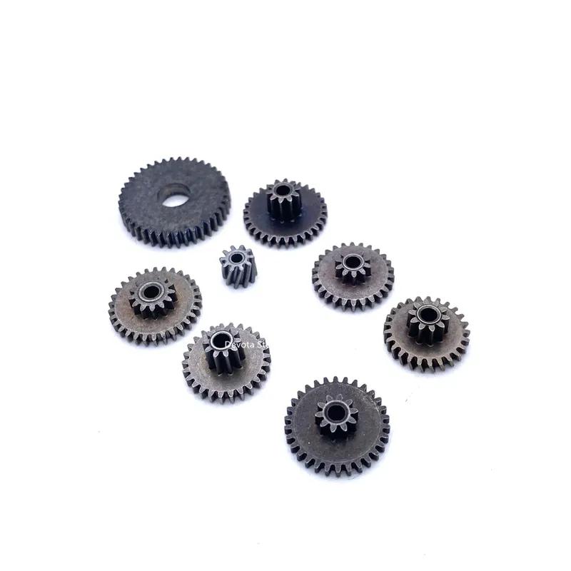 0.5M Double Metal Gear Set For 2MM Motor Shaft DIY Speed Ratio 500 520 528 530 Model