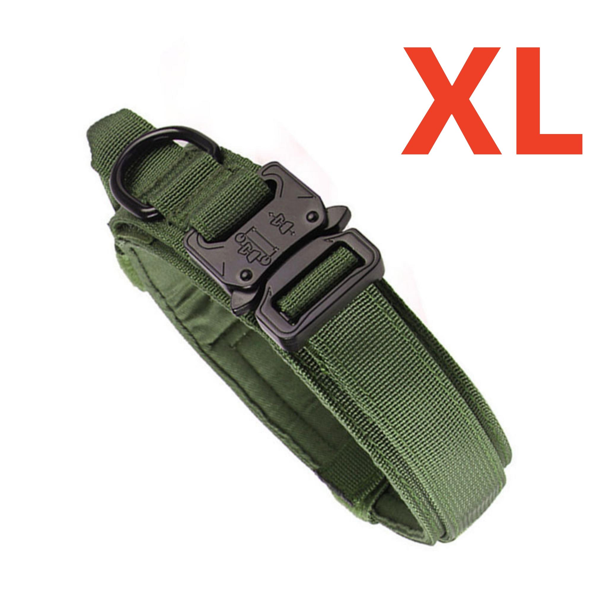Dog collar nylon tactical collar pet outdoor large and medium-sized military dog training tactical dog strap Practical Household Product