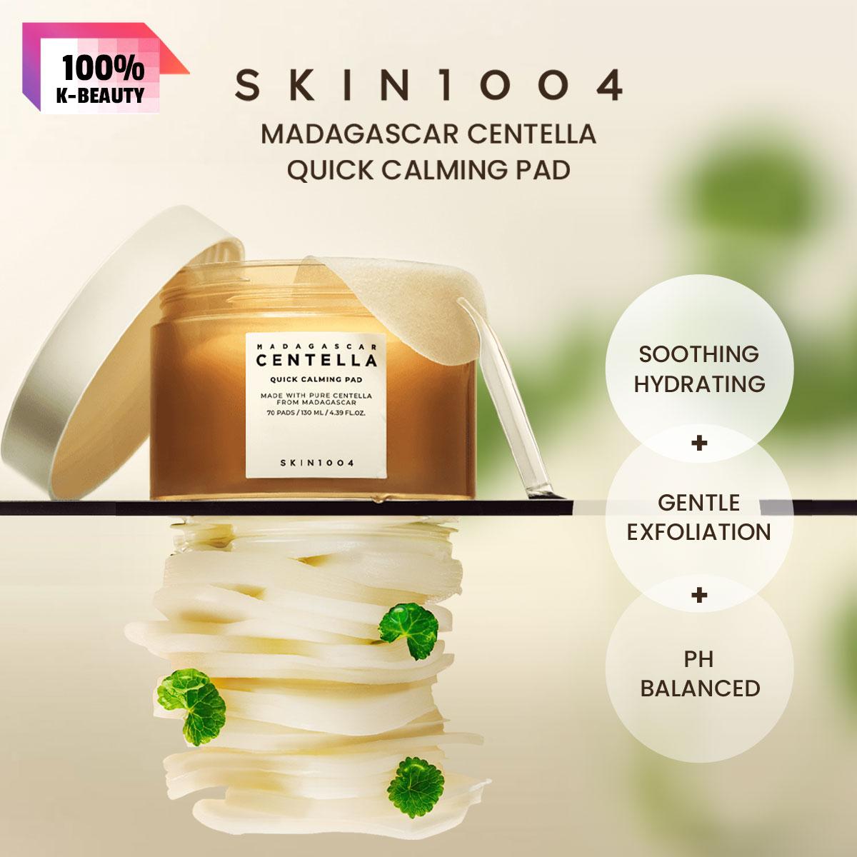 

SKIN1004 мадагаскарская центелла быстрые успокаивающие диски 70 шт.