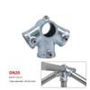 Fixed buckle Frame Fasteners Aluminum Alloy Steel Circular Pipe Connector  Steel Tube Shelf
